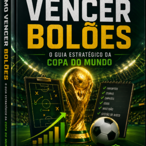 PACK DIGITAL EBOOK COMO VENCER BOLÕES COPA DO MUNDO 2026 + LUCRO COM FUTEBOL R$9,90